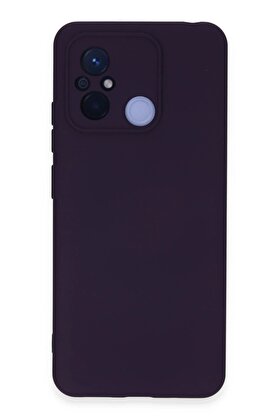 CepteToptan Xiaomi Redmi 12C Kılıf Nano içi Kadife Silikon - Mor - DROPX9056-7885