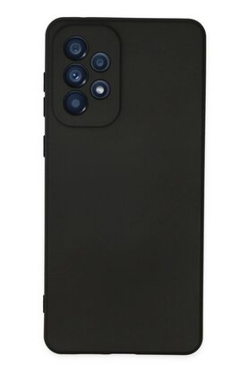 CepteToptan Samsung Galaxy A23 4G Kılıf Nano içi Kadife Silikon - Siyah - DROPX4627-9044