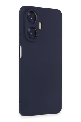 CepteToptan Realme C55 Kılıf Nano içi Kadife Silikon - Mor - DROPX8597-9851