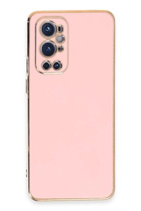 CepteToptan One Plus 9 Pro Kılıf Volet Silikon - Pembe - DROPX3198-2233