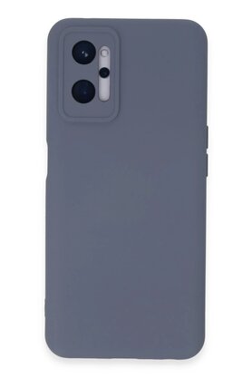 CepteToptan Realme 9i 4G Kılıf Nano içi Kadife Silikon - Gri - DROPX7620-9003