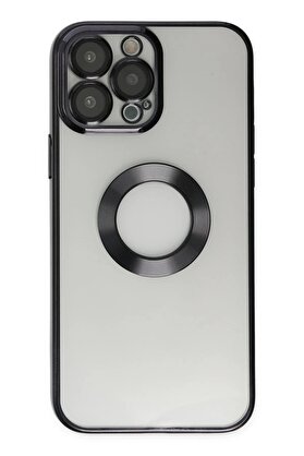 CepteToptan iPhone 13 Pro Max Kılıf Slot Silikon - Siyah - DROPX6603-9838