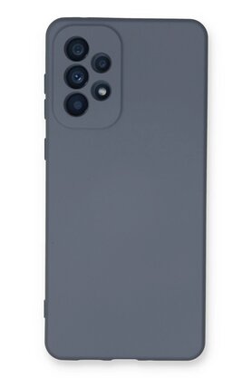 CepteToptan Samsung Galaxy A33 5G Kılıf Nano içi Kadife Silikon - Gri - DROPX9461-4393
