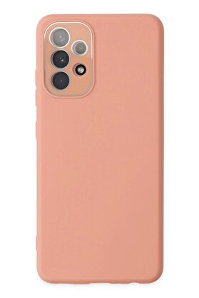 CepteToptan Samsung Galaxy A33 5G Kılıf Lansman Glass Kapak - Pembe - DROPX1746-5974