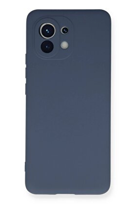 CepteToptan Xiaomi Mi 11 Kılıf Nano içi Kadife Silikon - Gri - DROPX9694-1241