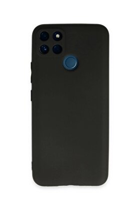 CepteToptan Realme C21Y Kılıf First Silikon - Siyah - DROPX5949-2172