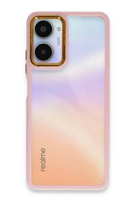 CepteToptan Realme 10 Pro 5G Kılıf Dora Kapak - Pudra - DROPX4866-4236