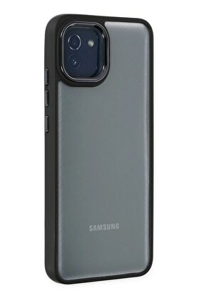 CepteToptan Samsung Galaxy A03 Kılıf Dora Kapak - Siyah - DROPX1966-1615