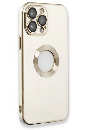 CepteToptan iPhone 13 Pro Max Kılıf Store Silikon - Beyaz - DROPX4958-8715