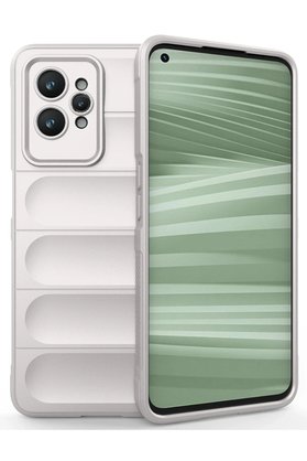 CepteToptan Realme GT2 Pro 5G Kılıf Optimum Silikon - Krem - DROPX1175-6024