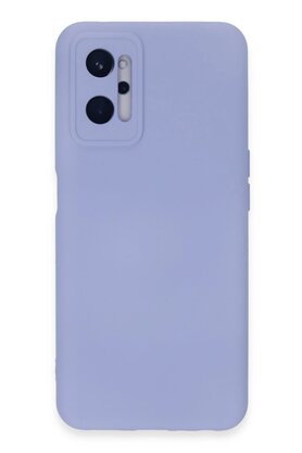 CepteToptan Realme 9i 4G Kılıf Nano içi Kadife Silikon - Lila - DROPX8837-2812