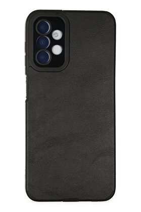 CepteToptan Samsung Galaxy A04S Kılıf Loop Deri Silikon - Siyah - DROPX4373-2676
