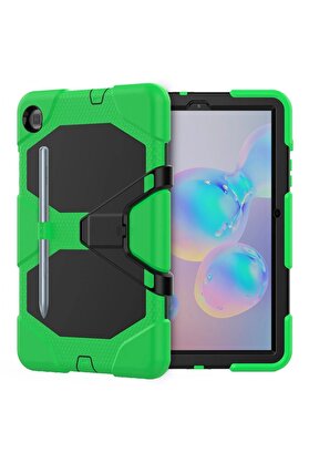 CepteToptan Samsung Galaxy Tab A7 10.4 Kılıf Griffin Tablet Kapak - Yeşil - DROPX7293-5538