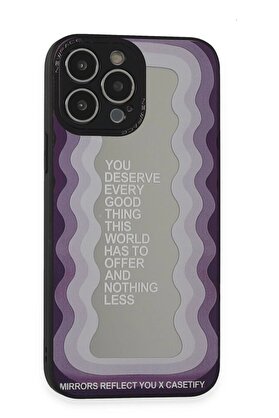 CepteToptan iPhone 13 Pro Kılıf Mirror Desenli Kapak - Mirror - 5 - DROPX9617-9123