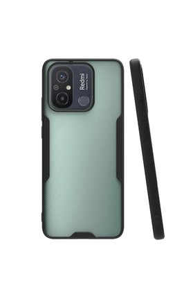CepteToptan Xiaomi Redmi 12C Kılıf Platin Silikon - Siyah - DROPX1096-4273