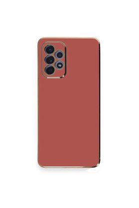 CepteToptan Samsung Galaxy A52 Kılıf Volet Silikon - Kırmızı - DROPX7308-9163