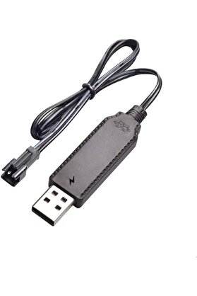 Evi̇mdeyokyok 3.6V Nı-Cd / Nı-Mh Oyuncak Bataryası Usb Şarj Kablosu
