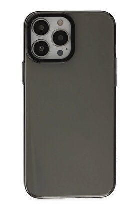 CepteToptan iPhone 13 Pro Kılıf Anka PC Sert Metal Kapak - Siyah - DROPX8490-3849