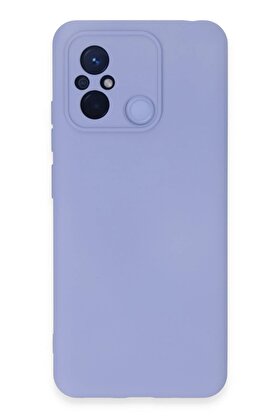 CepteToptan Xiaomi Redmi 12C Kılıf Nano içi Kadife Silikon - Lila - DROPX8163-1683
