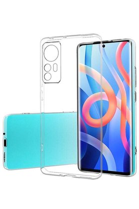 CepteToptan Xiaomi Mi 12 Kılıf Lüx Şeffaf Silikon - DROPX2763-3518