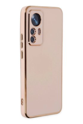 CepteToptan Xiaomi Mi 12T Pro Kılıf Volet Silikon - Pembe - DROPX1040-9325
