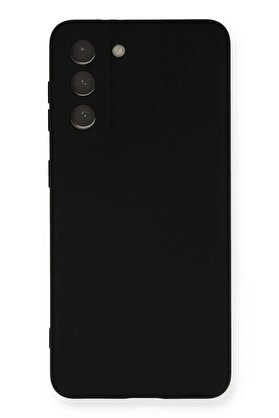 CepteToptan Samsung Galaxy S21 Kılıf Nano içi Kadife Silikon - Siyah - DROPX2331-6361