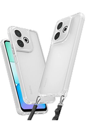 CepteToptan Xiaomi Redmi 13 4G Kılıf Penta Silikon Kılıf - Şeffaf - DROPX5450-1678