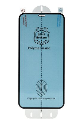 CepteToptan iPhone 7 Plus Uyumlu Polymer Nano Ekran Koruyucu - Beyaz