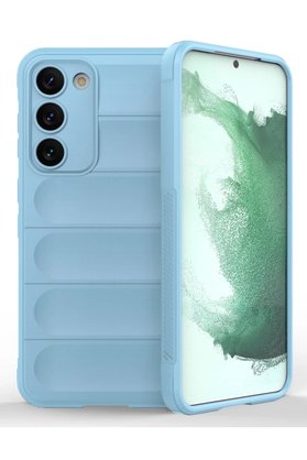 CepteToptan Samsung Galaxy S23 Plus Kılıf Optimum Silikon - Sky Blue - DROPX9825-8484