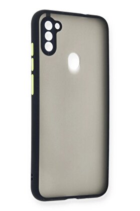 CepteToptan Samsung Galaxy A11 Kılıf Montreal Silikon Kapak - Lacivert - DROPX3250-8192