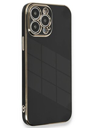 CepteToptan iPhone 15 Pro Kılıf Volet Silikon - Siyah - DROPX5428-3161