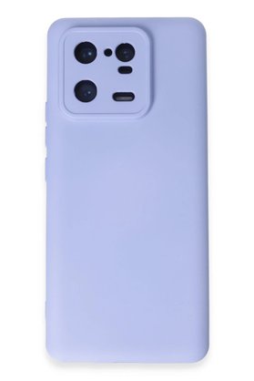 CepteToptan Xiaomi Mi 13 Pro Kılıf Nano içi Kadife Silikon - Lila - DROPX1516-1907