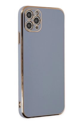 CepteToptan iPhone 11 Pro Max Kılıf Volet Silikon - Mavi - DROPX8604-3296