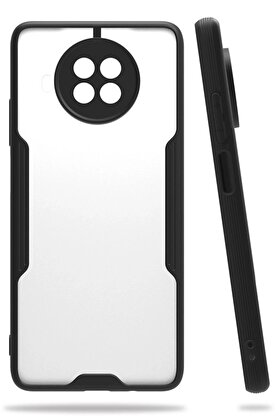 CepteToptan Xiaomi Mi 10T Lite Kılıf Platin Silikon - Siyah - DROPX6476-9655