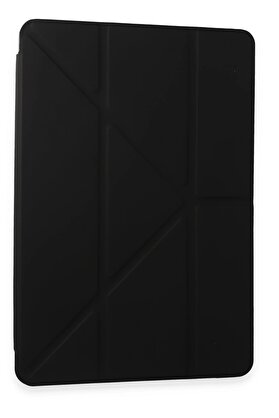CepteToptan Huawei Honor Pad X9 11.5 Kılıf Kalemlikli Mars Tablet Kılıfı - Siyah - DROPX1081-8133