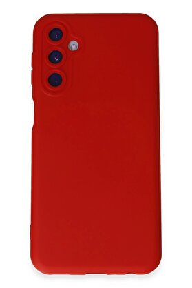 CepteToptan Samsung Galaxy M34 5G Kılıf Nano içi Kadife Silikon - Kırmızı - DROPX7463-2071