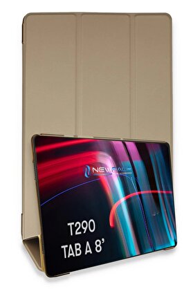 CepteToptan Samsung Galaxy T290 Tab A 8 Kılıf Tablet Smart Kılıf - Gold - DROPX9417-5390