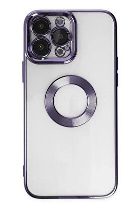 CepteToptan iPhone 14 Pro Kılıf Slot Silikon - Mor - DROPX8545-4770