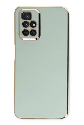 CepteToptan Xiaomi Redmi 10 2022 Kılıf Volet Silikon - Açık Yeşil - CPT201921-9763