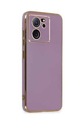 CepteToptan Xiaomi Mi 13T Pro Kılıf Volet Silikon - Mor - DROPX3989-8102