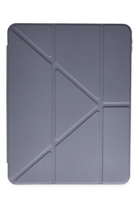 CepteToptan Xiaomi Redmi Pad SE Kılıf Kalemlikli Mars Tablet Kılıfı - Lila - DROPX1510-8724