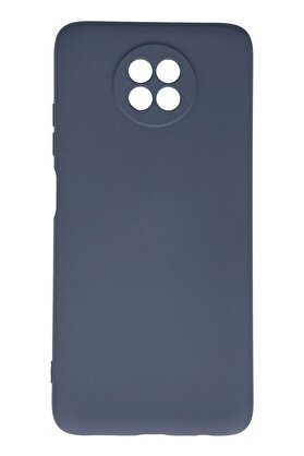 CepteToptan Xiaomi Redmi Note 9 5G Kılıf Nano içi Kadife Silikon - Gri - DROPX8506-7318