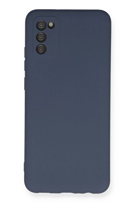 CepteToptan Samsung Galaxy A03S Kılıf Nano içi Kadife Silikon - Gri - DROPX8179-3800