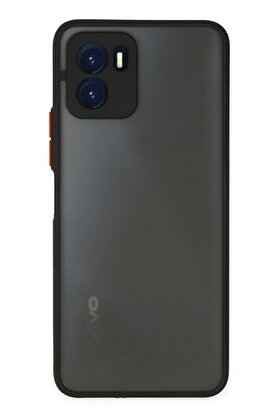 CepteToptan Vivo Y15S Kılıf Montreal Silikon Kapak - Siyah - DROPX4120-7663