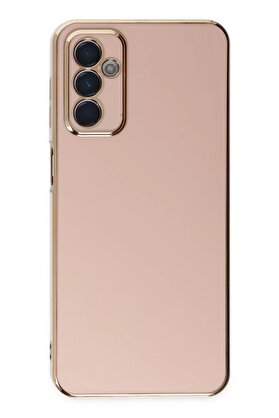 CepteToptan Samsung Galaxy M23 Kılıf Volet Silikon - Pembe - DROPX1149-9781