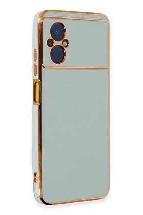 CepteToptan Xiaomi Poco M5 Kılıf Volet Silikon - Açık Yeşil - DROPX5707-4569