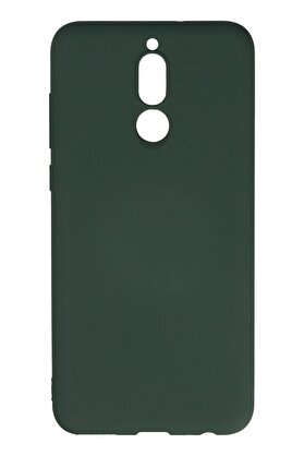 CepteToptan Huawei Mate 10 Lite Kılıf Nano içi Kadife Silikon - Koyu Yeşil - DROPX1036-4218