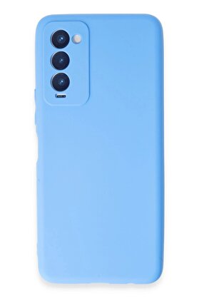 CepteToptan Tecno Camon 18 Kılıf First Silikon - Mavi - DROPX6365-2772