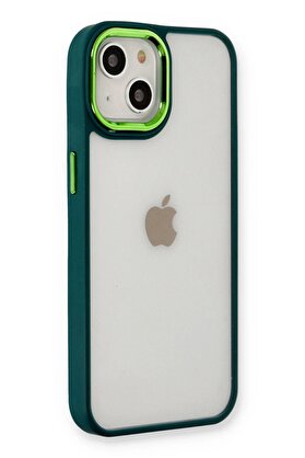 CepteToptan iPhone 14 Plus Kılıf Dora Kapak - Haki Yeşil - DROPX1432-3937