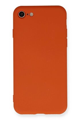 CepteToptan iPhone 7 Kılıf Nano içi Kadife Silikon - Kırmızı - DROPX8700-3275